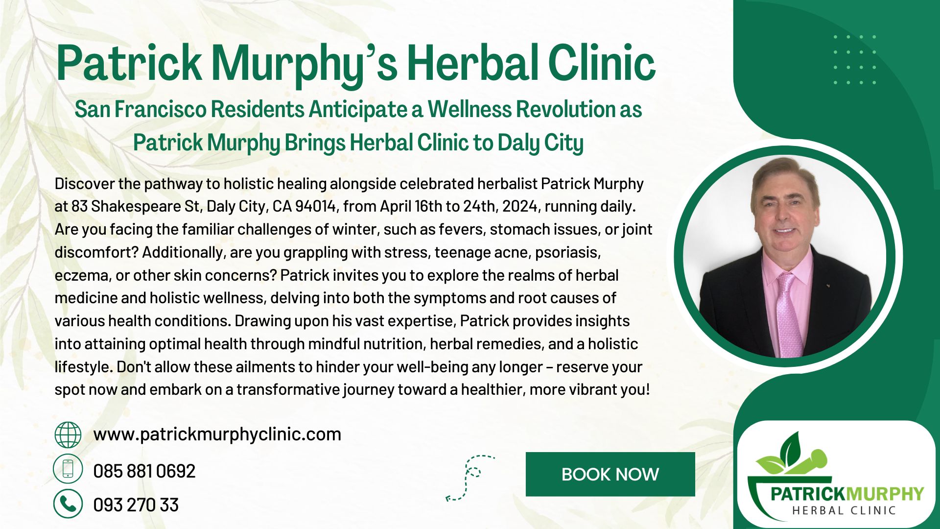 Patrick Murphy in San Francisco